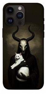 Чохол Creature with cat для iPhone 14 Pro Max
