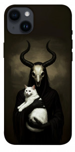 Чохол Creature with cat для iPhone 14 Plus