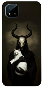 Чехол Creature with cat для Realme C20
