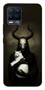 Чохол Creature with cat для Realme 8