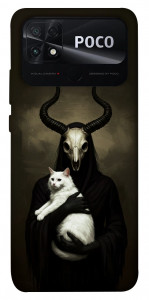 Чохол Creature with cat для Xiaomi Poco C40