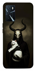 Чохол Creature with cat для Oppo A16s
