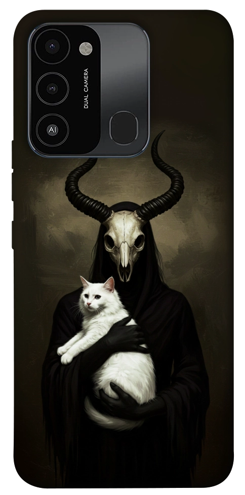 Чехол Creature with cat для TECNO Spark Go 2022 (KG5m)
