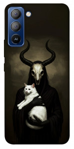 Чохол Creature with cat для TECNO Pop 5 Pro