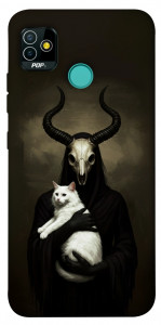 Чехол Creature with cat для TECNO Pop 5