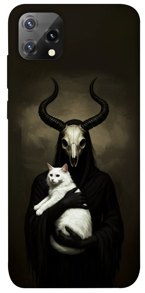 Чехол Creature with cat для Blackview A55
