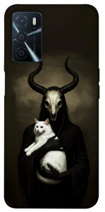 Чехол Creature with cat для Oppo A54s