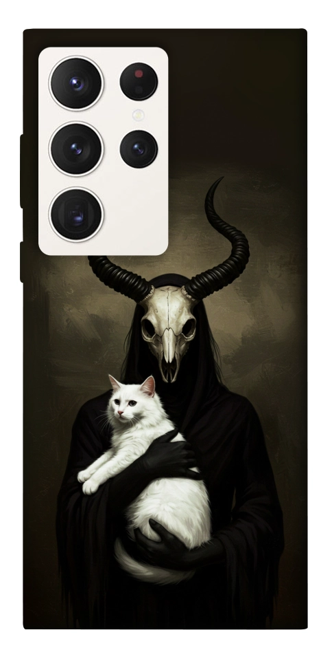 Чехол Creature with cat для Galaxy S23 Ultra