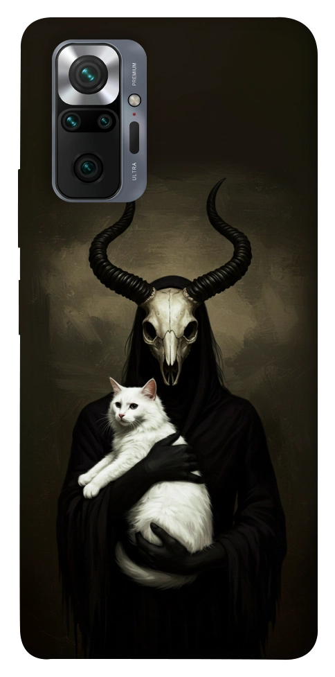 Чехол Creature with cat для Xiaomi Redmi Note 10 Pro Max