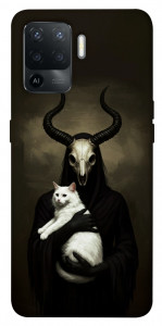 Чохол Creature with cat для Oppo Reno 5 Lite