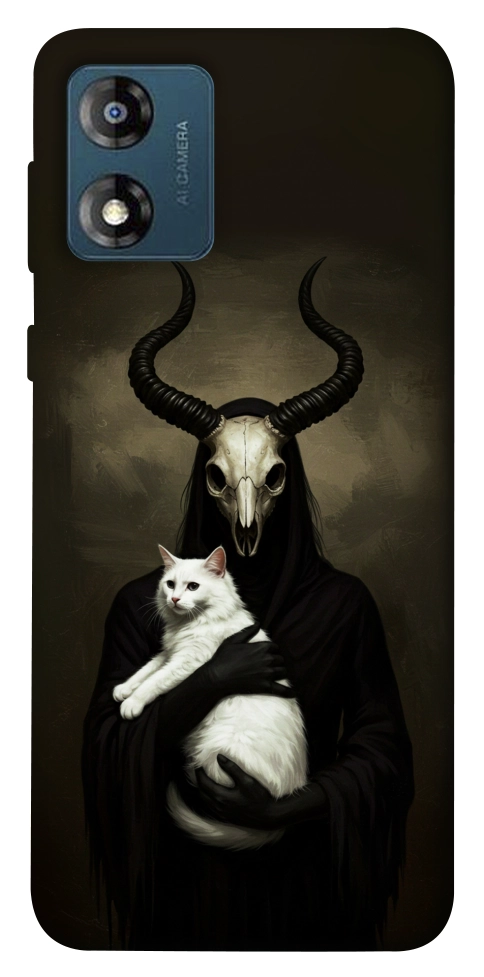Чохол Creature with cat для Motorola Moto E13