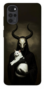 Чохол Creature with cat для Motorola Moto G22