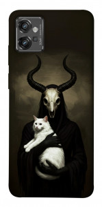 Чохол Creature with cat для Motorola Moto G32