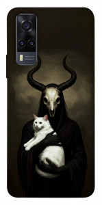 Чехол Creature with cat для Vivo Y31