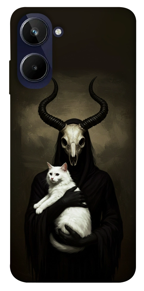 Чохол Creature with cat для Realme 10 4G