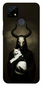Чехол Creature with cat для Realme C21