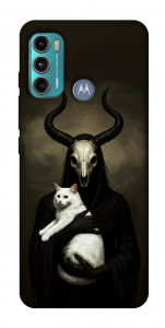 Чехол Creature with cat для Motorola Moto G60