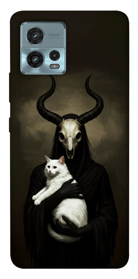 Чохол Creature with cat для Motorola Moto G72