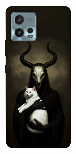 Чехол Creature with cat для Motorola Moto G72