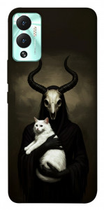 Чохол Creature with cat для Infinix Hot 12 Play