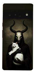 Чехол Creature with cat для Google Pixel 6 Pro