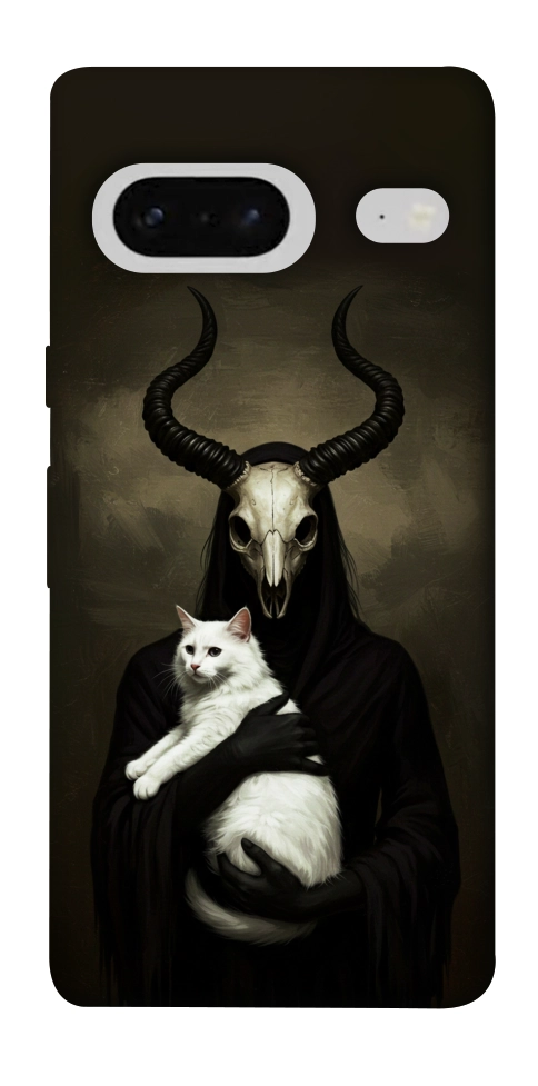 Чехол Creature with cat для Google Pixel 7