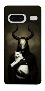 Чехол Creature with cat для Google Pixel 7