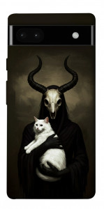 Чехол Creature with cat для Google Pixel 6A