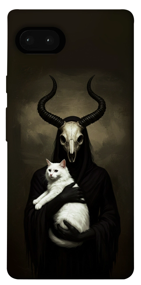 Чехол Creature with cat для Google Pixel 7A