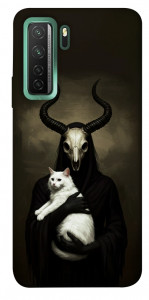 Чехол Creature with cat для Huawei nova 7 SE