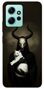 Чохол Creature with cat для Xiaomi Redmi Note 12 4G