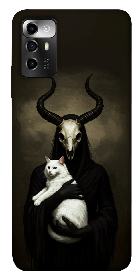 Чехол Creature with cat для ZTE Blade A72