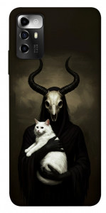 Чехол Creature with cat для ZTE Blade V40 Vita