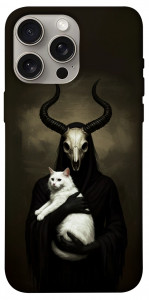 Чехол Creature with cat для iPhone 15 Pro Max