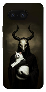 Чехол Creature with cat для Google Pixel 8