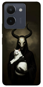 Чехол Creature with cat для Vivo Y36