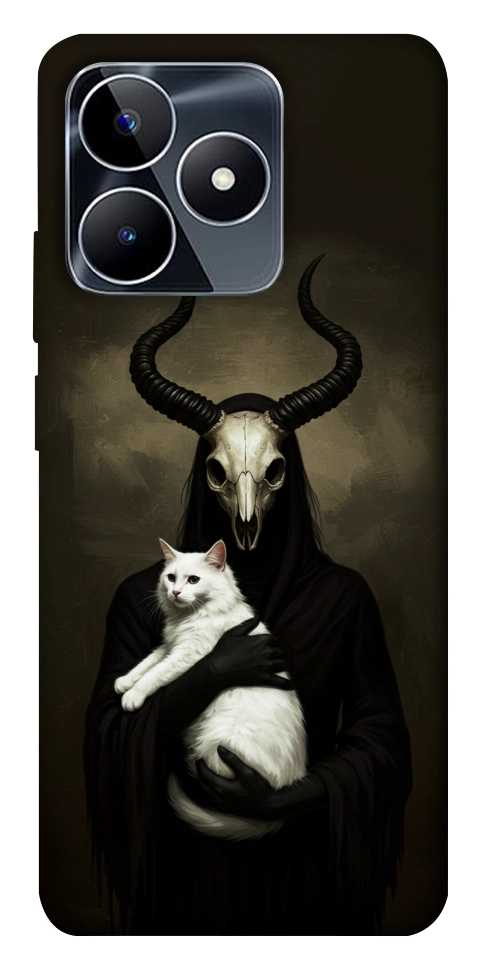 Чехол Creature with cat для Realme C53