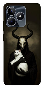 Чехол Creature with cat для Realme C53