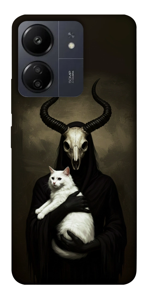 Чехол Creature with cat для Xiaomi Redmi 13C