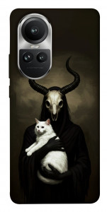 Чохол Creature with cat для Oppo Reno10