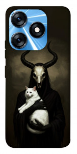 Чохол Creature with cat для TECNO Spark 10