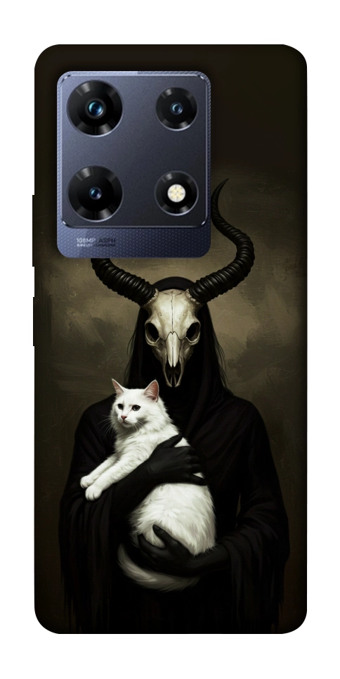 Чехол Creature with cat для Infinix Note 30 Pro NFC