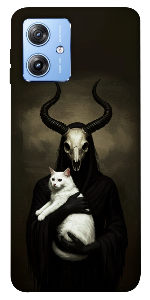 Чохол Creature with cat для Motorola Moto G84