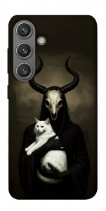 Чохол Creature with cat для Galaxy S24