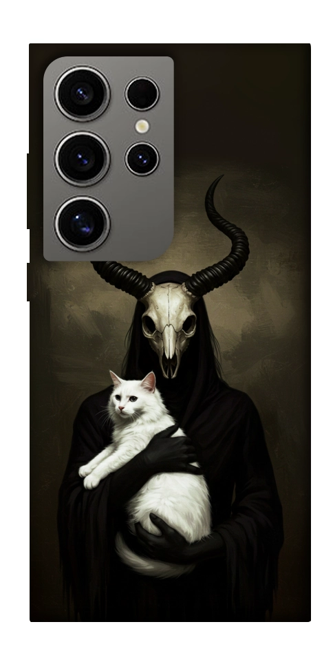 Чехол Creature with cat для Galaxy S24 Ultra