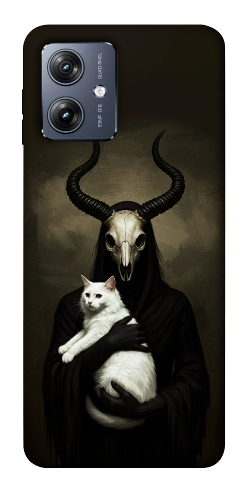 Чехол Creature with cat для Motorola Moto G54