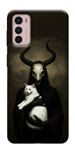 Чехол Creature with cat для Motorola Moto G42