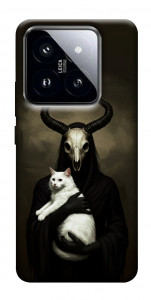Чехол Creature with cat для Xiaomi 14 Pro