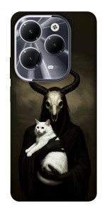 Чехол Creature with cat для Infinix Hot 40