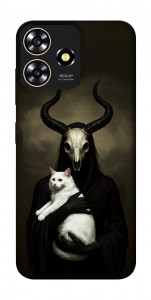 Чехол Creature with cat для ZTE Blade A73 4G